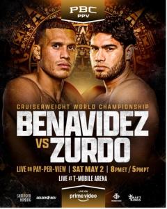 Benavidez vs. Zurdo (Image credit: PBC PPV)