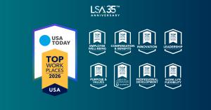 LSA Named in 2026 USA TODAY Top Workplace