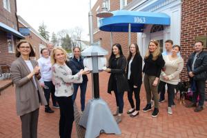 Darien CT Coronavirus Hand Sanitizing Stand
