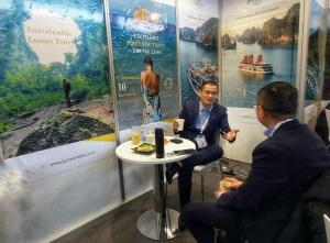 L’équipe de Lux Travel DMC rencontre ses partenaires à l’ITB, salon international du tourisme de Berlin, en Allemagne.