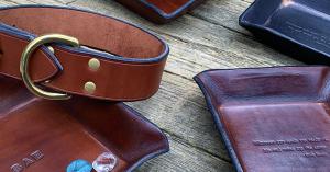 Leather Valets and Gifts from Four Robins Ltd.
