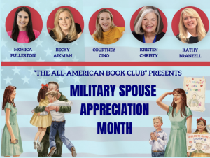Eden Gordon Media and "The All-American Book Club" Honor our Military Spouses this May.