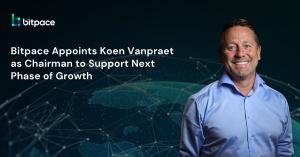 Bitpace Appoints Koen Vanpraet as Chairman to Support Next Phase of Growth