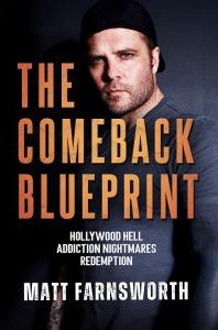 The Comeback Blueprint book cover by Matt Farnsworth, #1 Amazon bestseller in personal success and spirituality