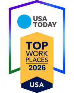 USA TODAY Top Workplaces 2026 Award Badge