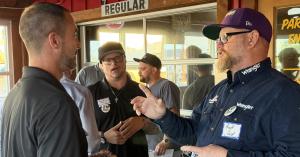 Business owners networking