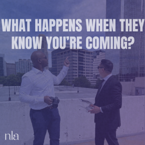 private investigator in atlanta evaluating drone surveillance flight path