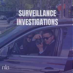 private investigator captures photo proof evidence of process serving in action