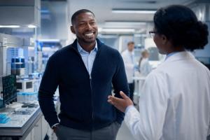 Akinwande Oshodi, U.S. Army combat veteran and Founder and CEO of The Avery Group