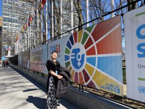 罗绮萍出席联合国妇女地位委员会第六十四次会议(CSW64)