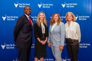 Reginald Sanders, Kristie Feinberg, Ashley Leftwich and Maura Cunningham