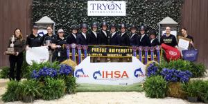 The 2025 Champion Purdue University Equestrian Team