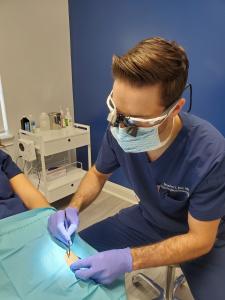 Dr. Brandon T. Beal, MD, FAAD specializes in IHC-assisted Mohs surgery at St. Louis Dermatology & Cosmetic Surgery in Troy, Missouri. He can perform tumor excision and wound reconstruction in a single visit, in the same office, on the same day.