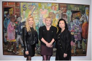 MaryAnn Giella McCulloh, Adrienne Connelly, Mei Fung (Photo Credit: PMC / Paul Bruinooge)