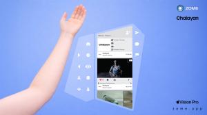 Spatial Wearable Interface designed by Hussein Chalayan