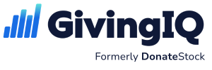 New GivingIQ formerly Donate Stock Logo