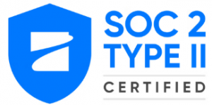 SOC 2 Type II Certified seal featuring a blue shield icon, representing The Nu-Age Group’s commitment to the highest industry standards for data security, operational privacy, and zero-exception compliance.