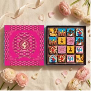 Mother’s Day Collection 16 piece Ganache Set (Photo Credit: Mariebelle New York)