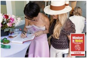 During the “Mindset In Motion” Book Launch Party, #1 Amazon Bestselling Author Debbi DiMaggio autographed her new book that includes her 5-Step Mindset In Motion Method™ to help people turn intentions into action.