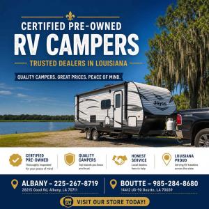 certified pre-owned rvs dealers in Louisiana