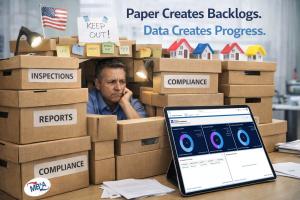 Paper Creates Backlogs. Data Creates Progress.