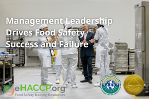 Management buy into HACCP