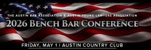 2026 Bench Bar Conference - Austin Bar Association