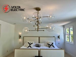 Home automation and smart lighting in a California home