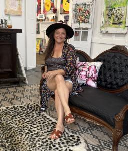 Crystal Obeidzinski in Art by Crystale Gallery