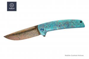 Crystallized Titanium Knife Series by Noblie