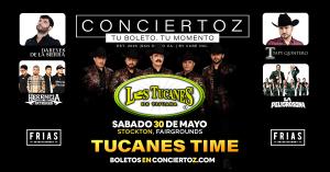 Los Tucanes de Tijuana en Stockton Fairgrounds el 30 de Mayo 2026. Boletos en Conciertoz.com