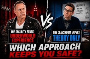 Street Smart Security Expert Jordan Frankel | The Security Sensei Vs The Textbook