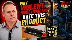 Why Violent Home Invaders HATE The OnGARD Security Door Barricade | Jordan Frankel