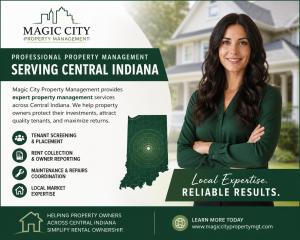 Property management services expanding across Central Indiana by Magic City Property Management based in Muncie Indiana