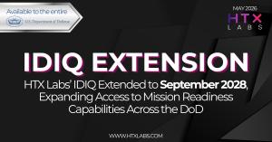 HTX Labs IDIQ Extension- 2028