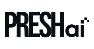 Black PRESHai logo on white background