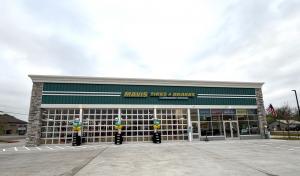 The new Mavis Tires store at 302 N Grand Avenue offers a wide selection of tires from all of the top brands along with a full line of Mavis products to meet the automotive needs of Gainesville-area residents.