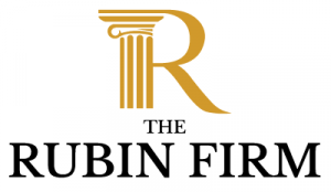 Logo of The Rubin Firm, Stuart-based personal injury, criminal defense, sports & entertainment, and intellectual property law firm.