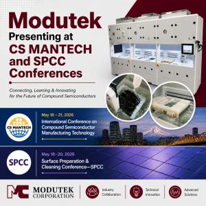Modutek Presenting at CS MANTECH and SPCC Conferences