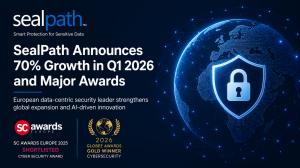 SealPath cybersecurity growth announcement 70 percent Q1 2026 with Globee Awards winner and SC Awards finalist recognition