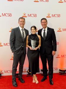 Left to Right: Russ Bruner, Chief Operations Officer,  Kristen Poole, Account Executive, and, Brian Vella , President & CEO of United Image Group