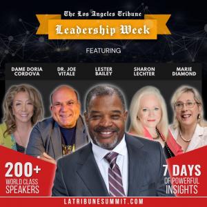Dr Lester Bailey at the Los Angeles Leadership Week 2026