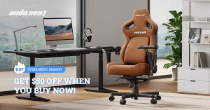2026 Graduation Sale AndaSeat Kaiser 4 Brown COLOR