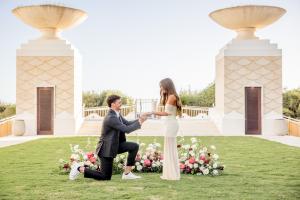 Surprise proposal photographer on Scenic Highway 30A Florida — Ti Adoro Studios