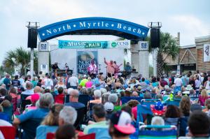 Music Festival in North Myrtle Beach, SC's Main Street