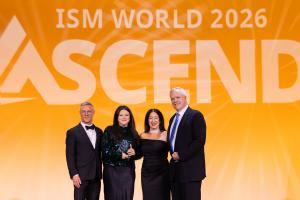 Hangar A Team Accepts ISM Trailblazer Award