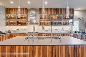 Exotic Wood Kitchen
