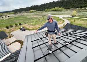 commercial solar panel contractors Pitkin
