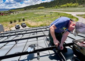 commercial solar panel Pitkin,