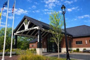Cherry Blossom Welcome Center at Essex County's Branch Brook Park in Newark, NJ, host site of Savor Newark 2026. Photo courtesy of Plusable.